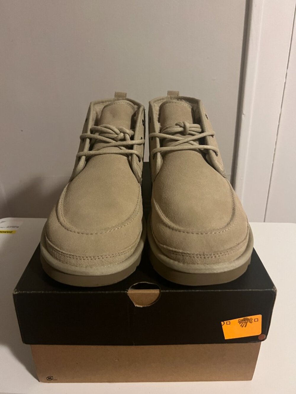 UGG Neumel Moc Boot Mustard Seed Men’s Size 13 Chukka Lace Up NEW W/ Box